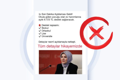 Bakanlıktan ‘sahte yardım' paylaşımlarına karşı uyarı