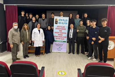 Bursa'da liseliler atık pilleri dönüştürerek örnek oluyor