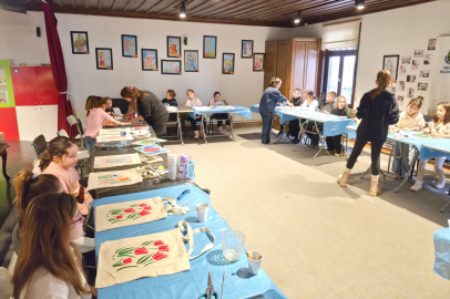 İnegöl’de sömestr tatili sanatla renklendi