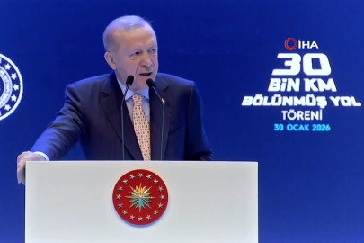 Türkiye'nin ulaşımda yeni miladı: Cumhurbaşkanı Erdoğan 30 bininci kilometreyi açtı!