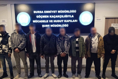 Bursa’da kaçak yabancı işçi operasyonu: 8 kişi yakalandı