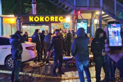 Kokoreç dükkanına silahlı saldırı: 2'si ağır 3 yaralı