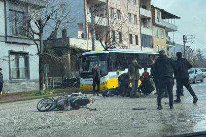 Bursa'da feci kaza! Motosikletler kafa kafaya çarpıştı