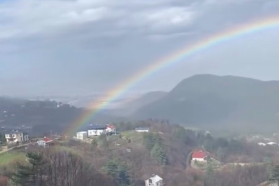 Bursa’da Gökkuşağı büyüledi