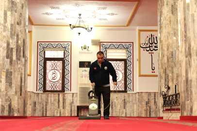 Osmangazi Belediyesi’nden Ramazan öncesi camilerde hijyen seferberliği