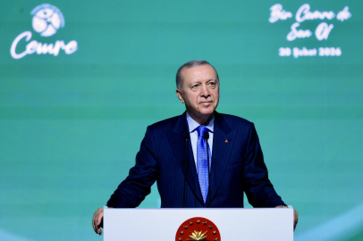 Cumhurbaşkanı Erdoğan: "Çevre bilinci aynı zamanda bir vatan bilincidir!"