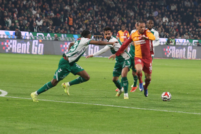 Konyaspor Galatasaray'ı elinden kaçırmadı! Konya'da sürpriz skor: 2-0