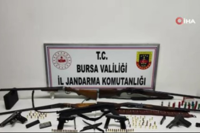 Bursa dahil 27 ilde dev silah operasyonu: 259 şüpheli kıskıvrak yakalandı!