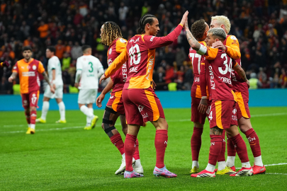 Zirve yolunda hata yok! Galatasaray Alanyaspor'u 3 golle devirdi