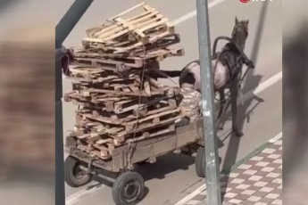 Bursa'da pes dedirten görüntüler