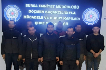 Kaçak göç ve yasa dışı işçi ağı Bursa’da çökertildi