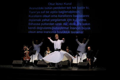 Tayyare Kültür Merkezi’nde tasavvuf rüzgarı: Neyin Sesi Şems’in 40 kuralı ile buluştu!