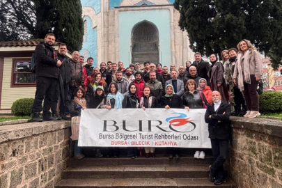Bursa Bölgesel Turist Rehberleri Odası hem sahada hem masada: İşte yoğun faaliyet takvimi