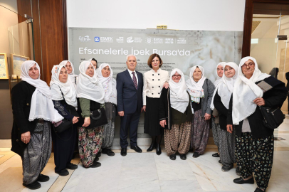 İpek sanatının zarafeti Bursa'da sergilendi