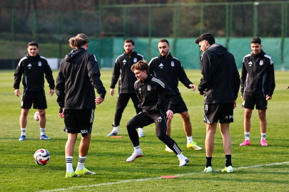 Beşiktaş, Galatasaray maçı hazırlıklarını tamamladı