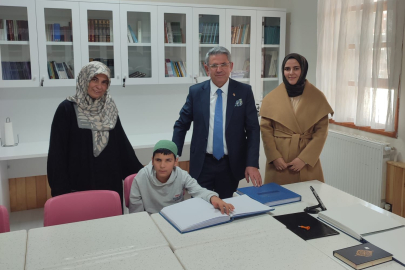 Hilmi Şanlı’dan çağrı: "Görme engellilere Kur’an eğitimi veren hocalar kadroya alınmalı"