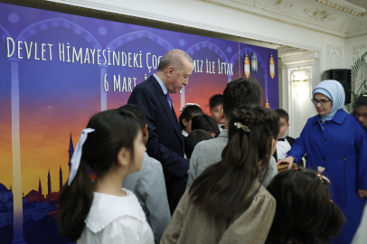 Miniklerden Erdoğan’a: "Sayenizde sevgiyle büyüyoruz"