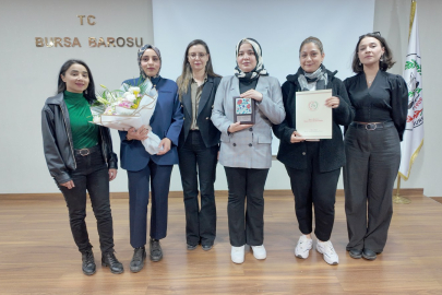 Bursa Barosu’ndan Migros işçilerine "İlham veren kadınlar" ödülü