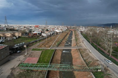 Yıldırım’da büyük dönüşüm: Deliçay dere yatağı artık cazibe merkezi!