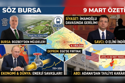 Bursa ve Dünya bugün bu beş konuyu konuştu: 9 Mart mesaisi!