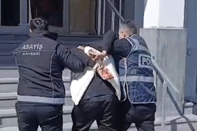 Halıların arasına saklanan istismar suçlusuna şok baskın