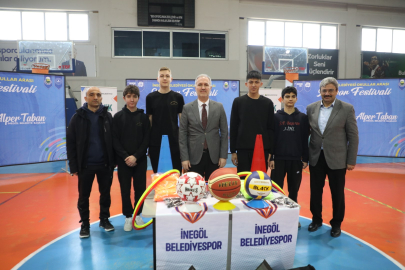 İnegöl’de gençliğe dev yatırım: 80 okula 700 bin TL’lik spor desteği!