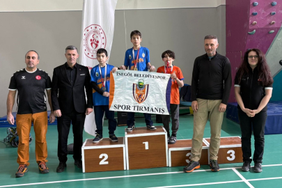 Bursa’da İnegöl Belediye Spor rüzgarı! Madalyaları toplayıp döndüler