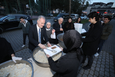 Başkan Taban’dan öğrencilere iftar: "Gönüller bir oldu"