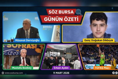 Söz Bursa günün manşetleri