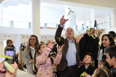 Başkan Bozbey genç mucitlerle bilim yolculuğuna çıktı!