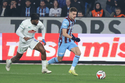Derbide fırtına koptu: Trabzonspor 1-0 Çaykur Rizespor