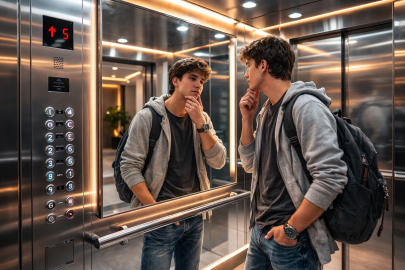 Asansörlerde neden ayna vardır? Çoğu kişinin bilmediği sebep