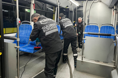 BURULAŞ'tan bayram öncesi "Hijyen" operasyonu: Otobüs ve trenler baştan aşağı yenilendi!