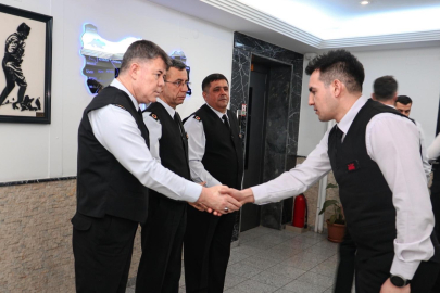 Bursa İl Jandarma Komutanı Tataroğlu personelle bayramlaştı