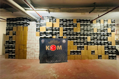 Bursa’da kaçak makaron sevkiyatına baskın