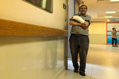 Ahşap keserken elinden oldu: İnegöl'de korkutan kaza