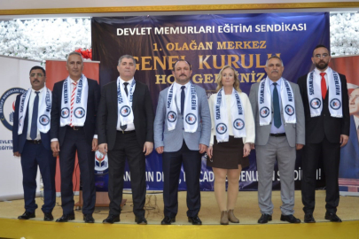 Devlet Memurları Eğitim Sendikası’nda Metin Öksüz’den "Hak ve Adalet" vurgusu!