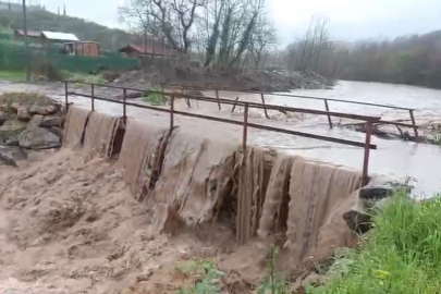Gemlik’te dere kenarlarında alarm! Sel riski nedeniyle yollar kapatıldı