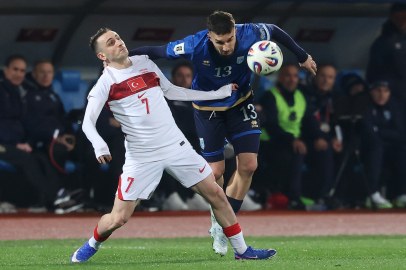 Kerem Aktürkoğlu, milli takımdaki 15. golünü kaydetti