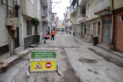 Osmangazi’de yol konforu artıyor