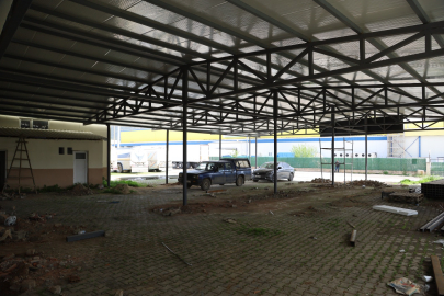 Büyükşehir'den kırsal mahallelere malzeme desteği