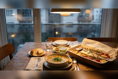 Bursa'da yağmurlu akşama en yakışan menü: Şifa deposu balık ziyafeti!