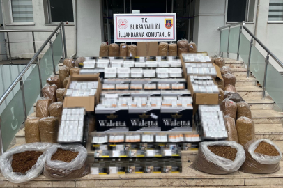 Gemlik'te kaçak sigara operasyonu: 2 kişi tutuklandı