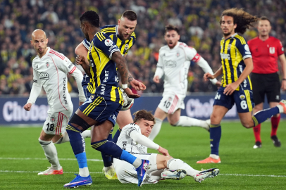 Fenerbahçe Beşiktaş'ı tek golle geçti