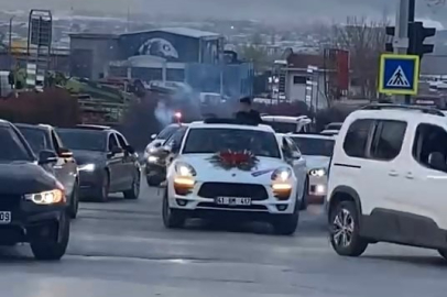 Bursa'da düğün konvoyu pahalıya patladı: 660 bin TL!