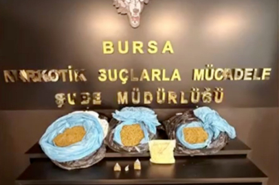 Bursa'da çekiciye zulalanmış 17 kilo uyuşturucu yakalandı