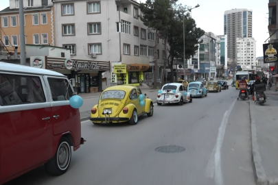 Bursa'da Otizm için renkli konvoy: Vosvoslar yola çıktı
