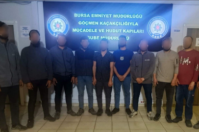 Bursa’da göçmen kaçakçılığı operasyonu: 3 gözaltı