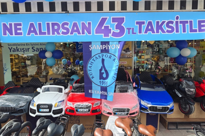 Kütahyaspor şampiyonluğuna 43 TL taksitli kampanya