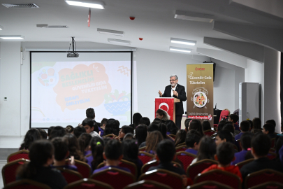 Öğrencilere israf ve sağlıklı beslenme eğitimi: BTSO sahada